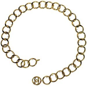 Chanel CC Logo Chain Belt CC Gold Plated
